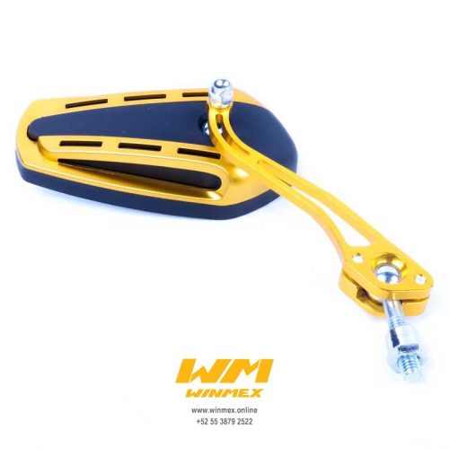 ESPEJO MONSTER JGO. 8mm. DORADO