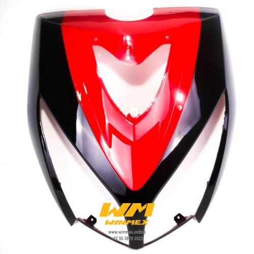CUBIERTA DE FARO ROJO/NEGRO DS150